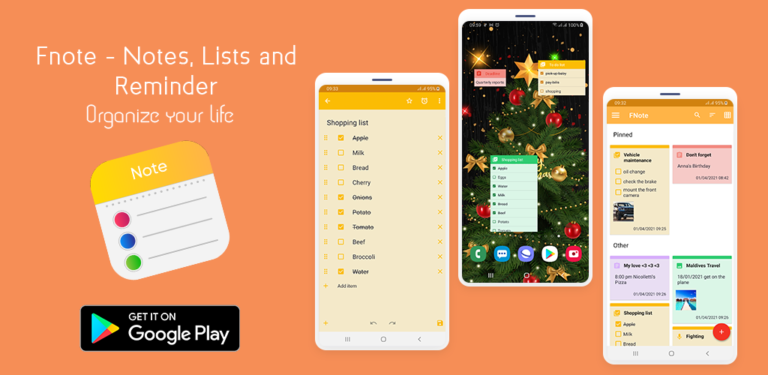 Fnote - Notes, Lists and Reminder - Fivestars Studio